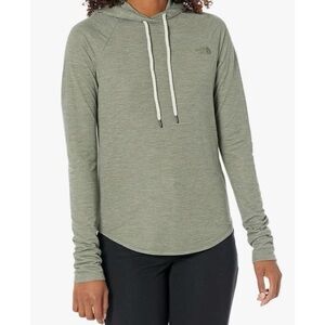 THE NORTH FACE • Thyme Heather Westbrae Knit Pullover Hoodie, L